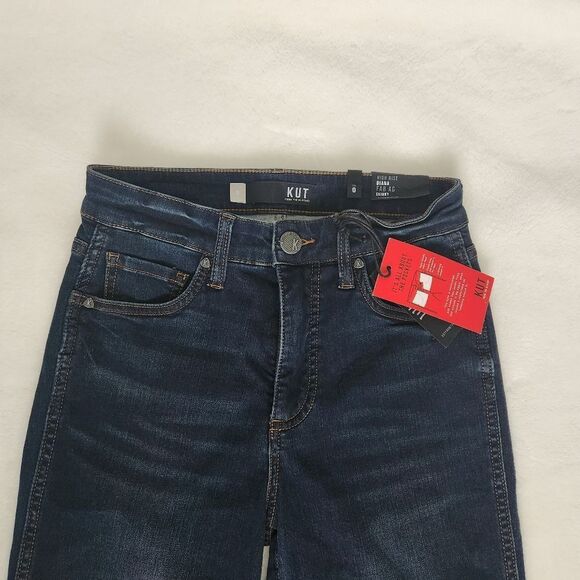 Kut from the Kloth Diana High-Rise Fab Ab Skinny Size 0 - Picture 3 of 5